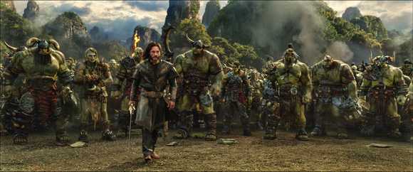 Warcraft Movie, Lothar with Orcs